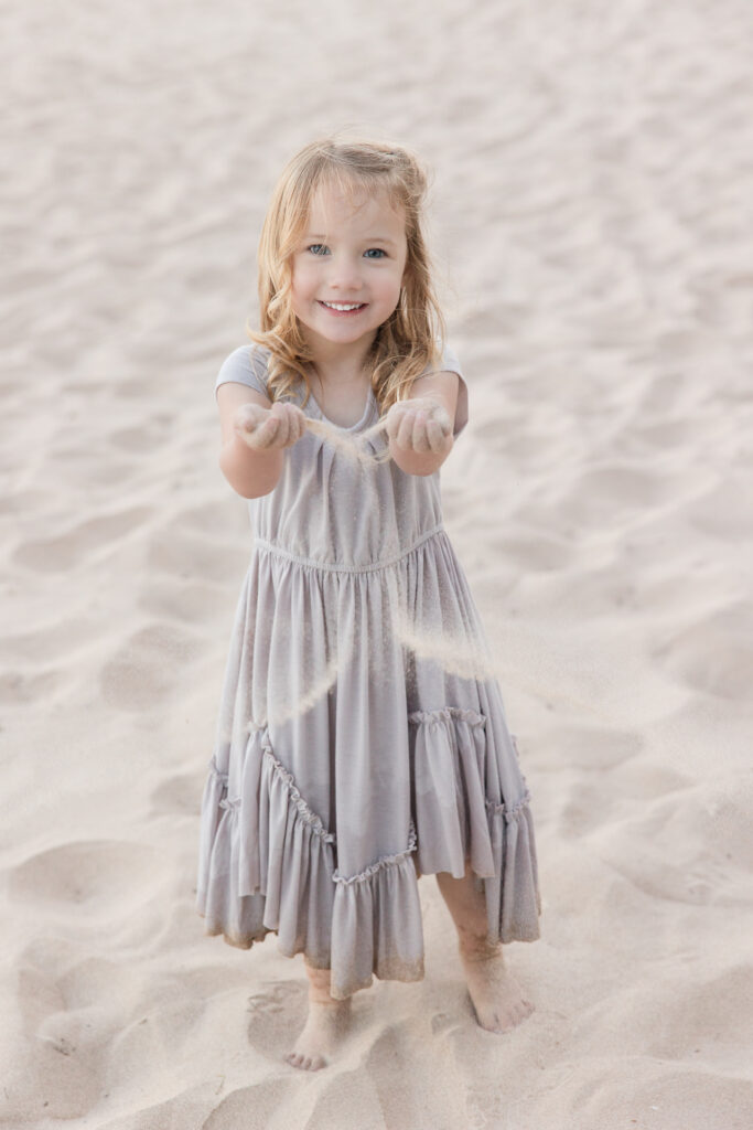 Door County WI Family Session at Whitefish Dunes State Park