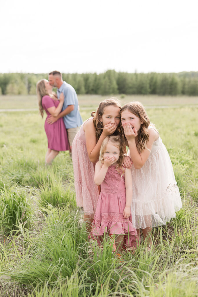 Door County WI Family Session at Oak Road Nature Preserve