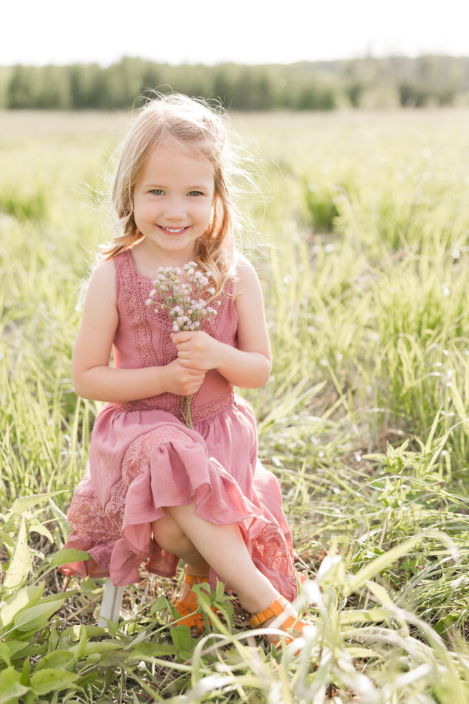 Door County WI Family Session at Oak Road Nature Preserve