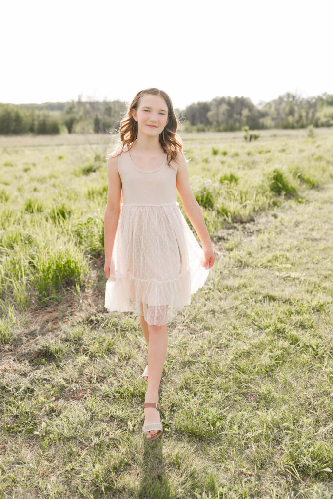 Door County WI Family Session at Oak Road Nature Preserve