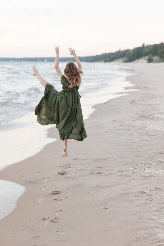 Door County WI Family Session at Whitefish Dunes State Park