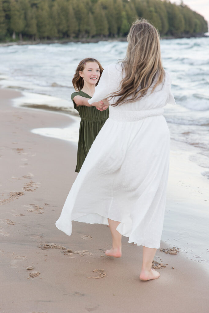 Door County WI Family Session at Whitefish Dunes State Park