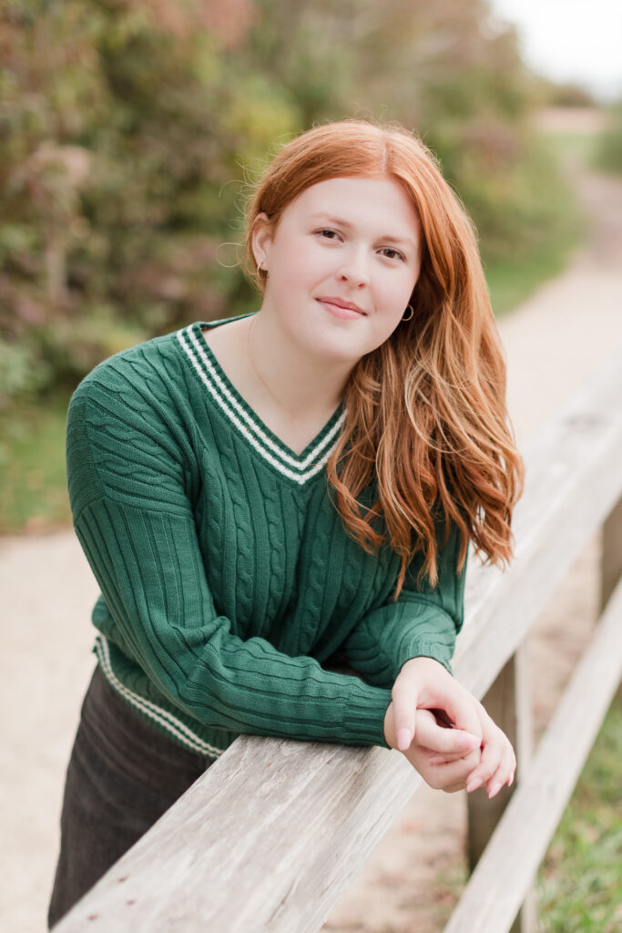 Grafton WI Senior Session at Lion's Den Gorge Nature Preserve