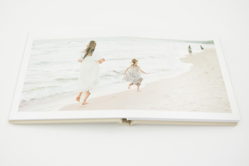 Door County WI Family Session at the Beach Album